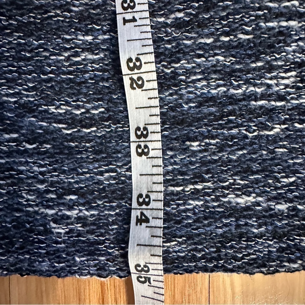 Talbots Tweed Shift Dress Womens 4 Petite Gold Buttons Front Pockets Scoop Neck - Picture 16 of 16